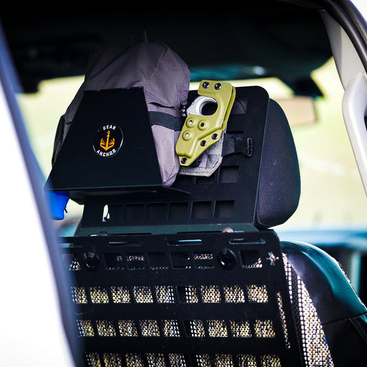 Modular steel MOLLE panel for trucks